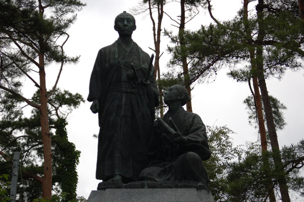 吉田松陰銅像
